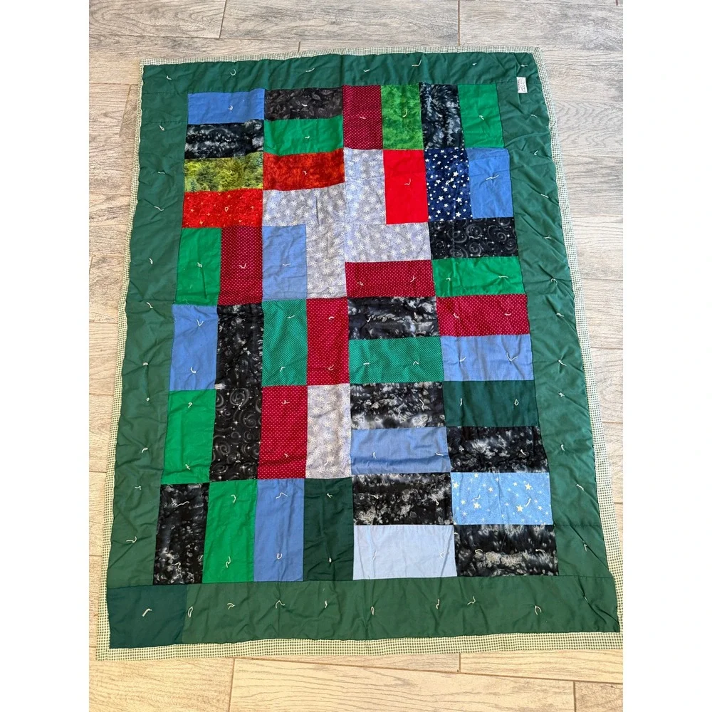 Quilts of Mercy Prayer Quilt Exodus Baptist Handmade Patchwork Throw Blanket USA